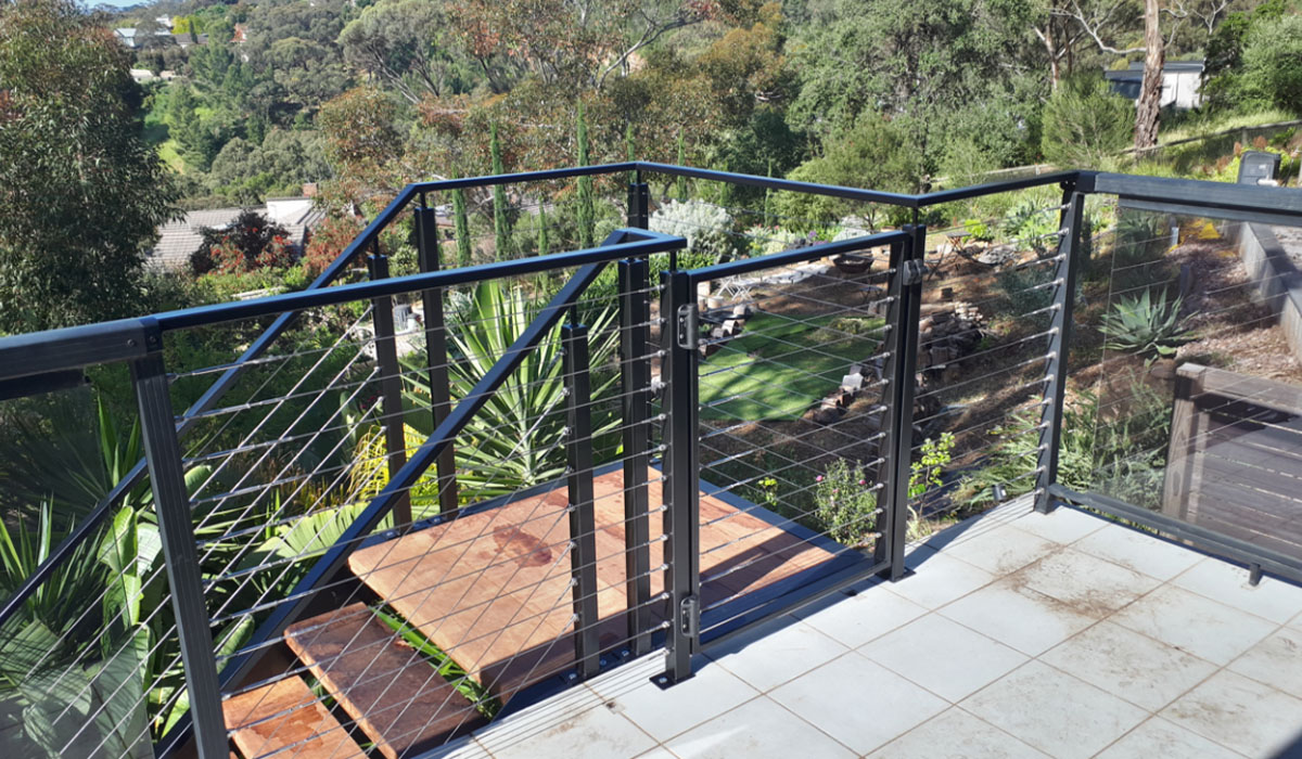 Recent job of balustrade and handrails