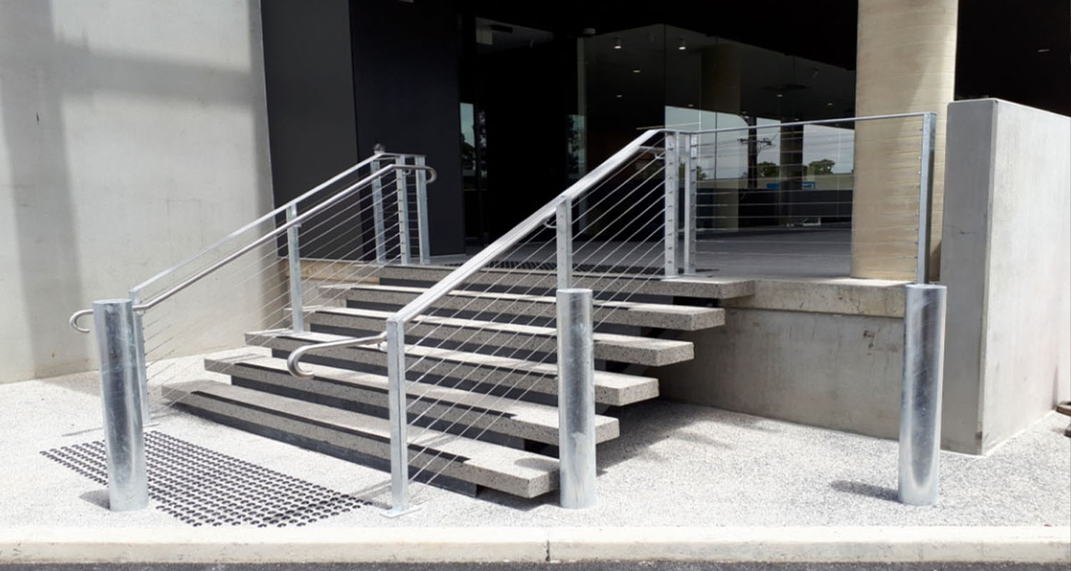 Commercial balustrades and handrails in Adelaide