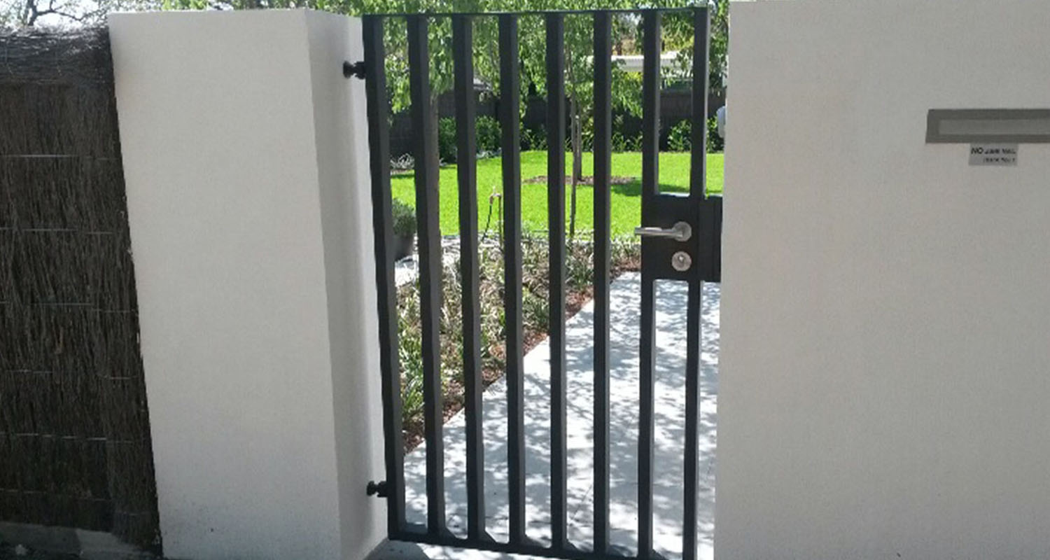Front fence security gate Adelaide