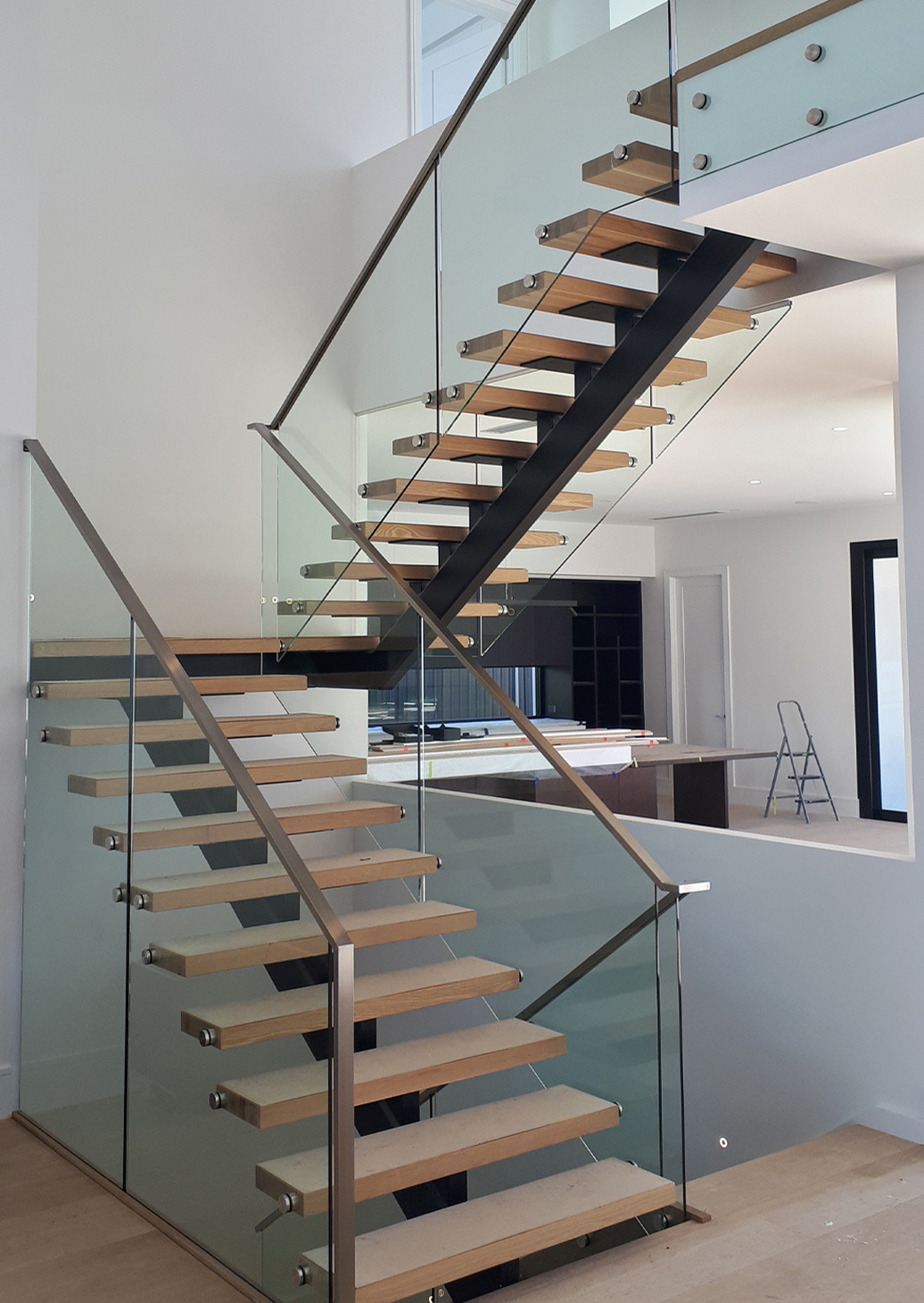 Custom designed stairs and staircases in Adelaide | Absolute Metal Fabrications