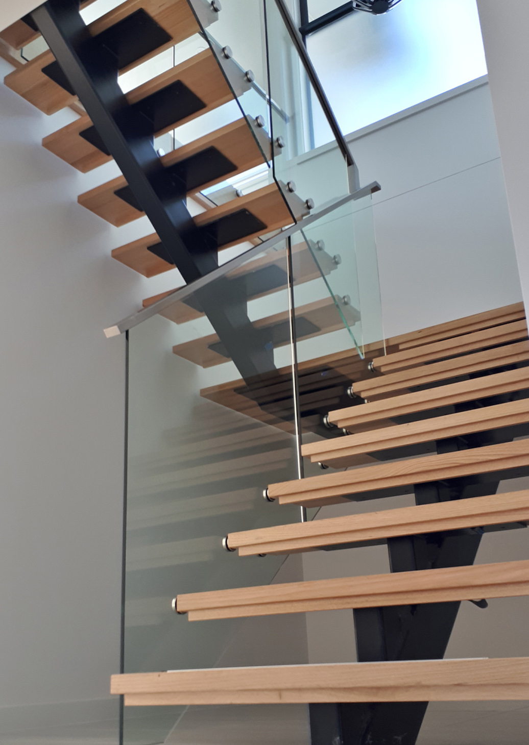 Custom designed stairs and staircases Adelaide | Absolute Metal Fabrications
